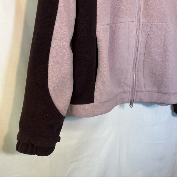 Columbia Titanium Womens Jacket Full Zip Up Fleece Purple Size XL - Picture 5 of 6